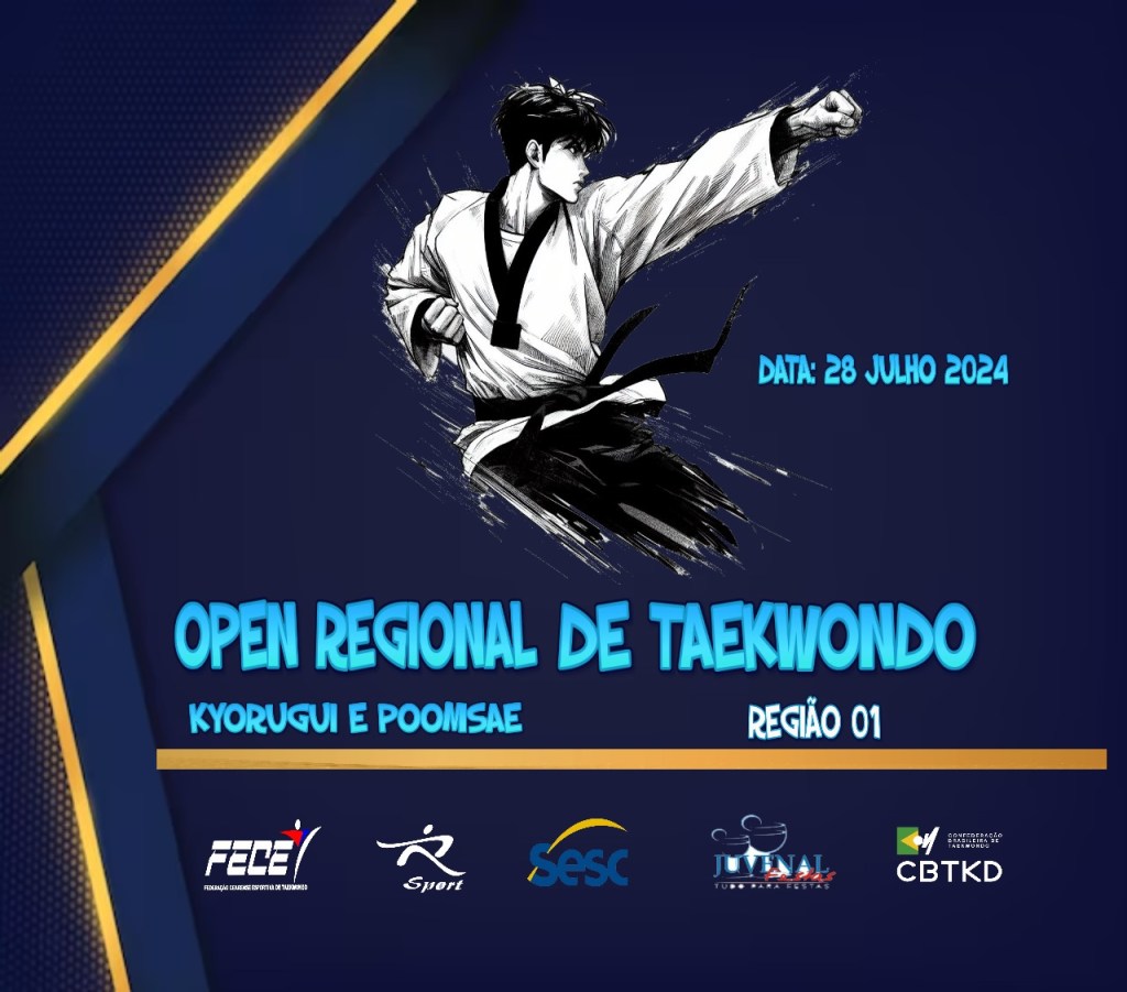 Open Regional de Taekwondo 2024 – Região&nbsp;01