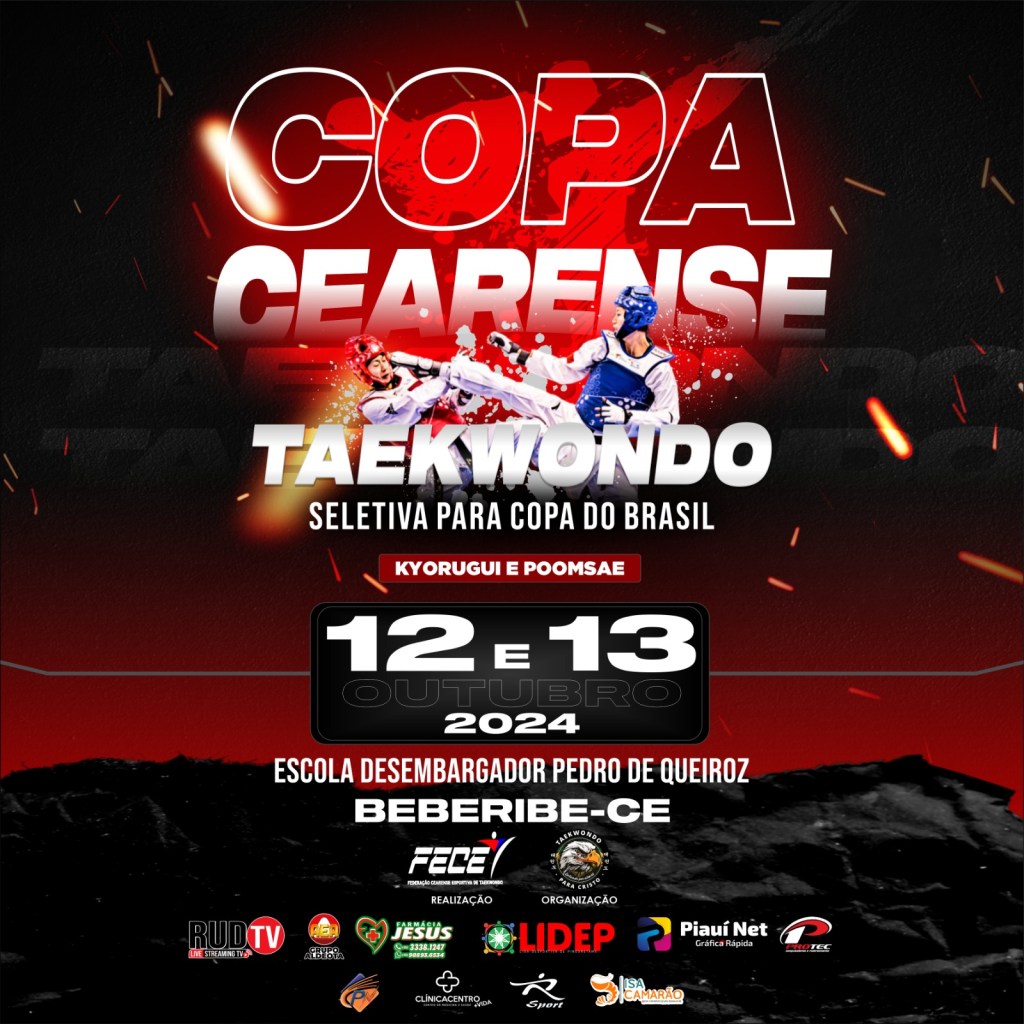 Copa Cearense de Taekwondo 2024 –&nbsp;BEBERIBE