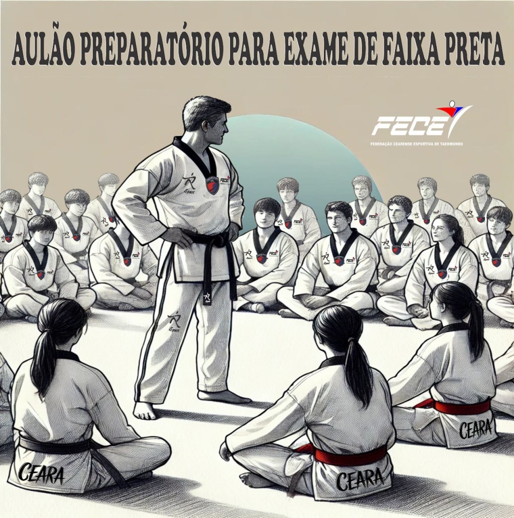 🎯 EXAME DE FAIXAS PRETAS E DANS – FECET 🎯📅 Domingo, 01 de Dezembro⏰ 8h30 às 12h00📍 CT Alexandre NogueiraEndereço: Av. Dr. João Maciel Filho, 533 – Jardim das Oliveiras,&nbsp;Fortaleza.