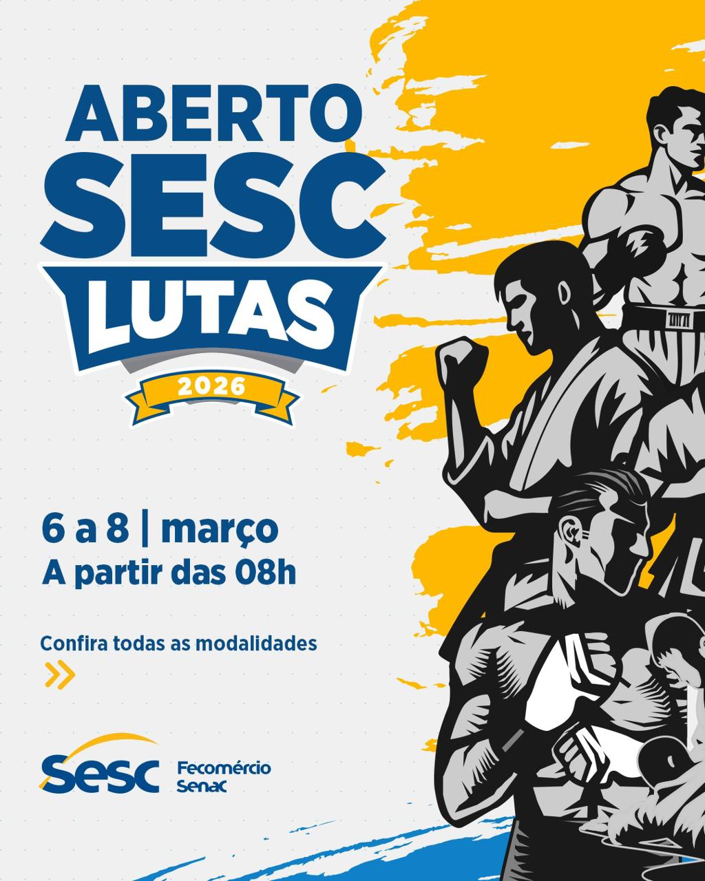 Aberto Sesc Lutas e Formas –&nbsp;Taekwondo